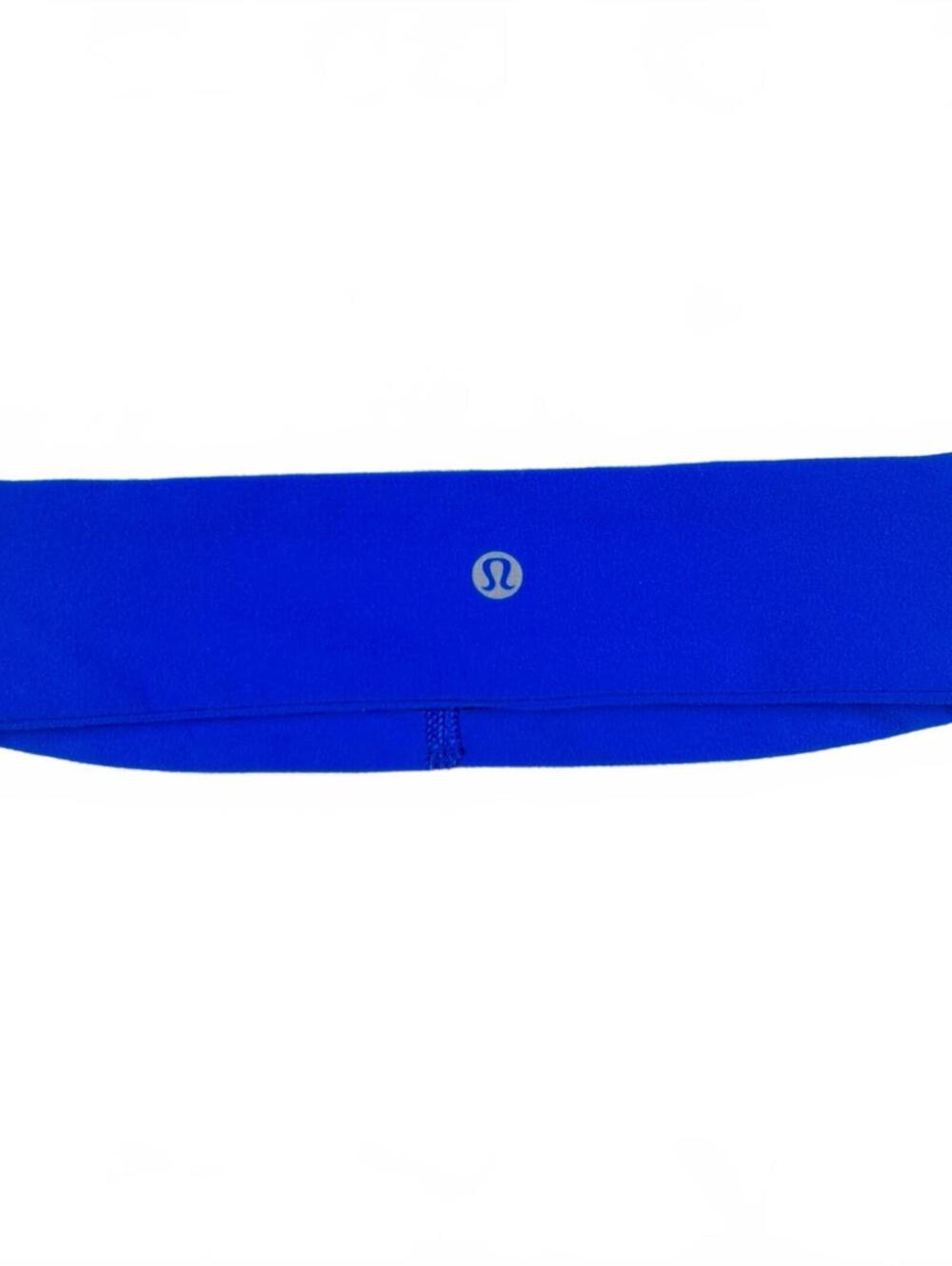 Lululemon Fly Away Tamer Headband II Cerulean Blue size ONE SIZE
